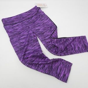 NWT Carter's Black/Purple 2T Girls Leggings